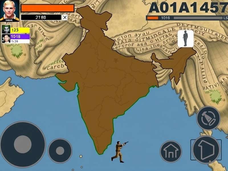 Action Hero India Player Distribution Map